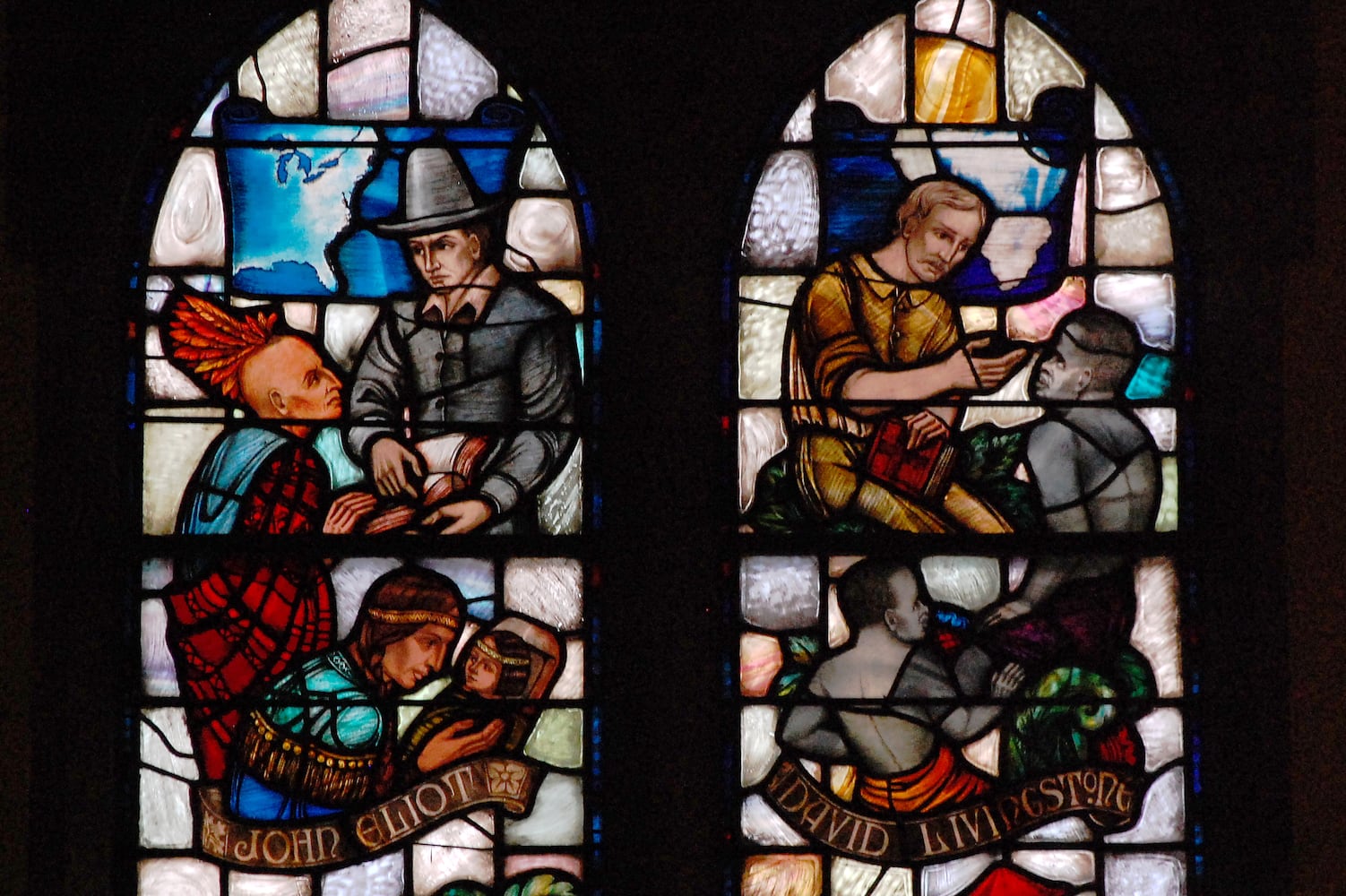 Stained glass windows of Druid Hills Presbyterian