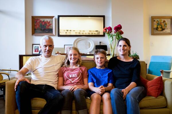 Ryan and Karen Gravel live in the Inman Park loft with their children, Jonas, 9, and Lucia, 12, and their dog, Chica. Ryan Gravel is an urban planner, designer and founding principal at Sixpitch, and author of "Where We Want to Live -- Reclaiming Infrastructure for a New Generation of Cities." Architect Karen Gravel, principal and director of the historic preservation practice at Lord Aeck Sargent, encourages families to be flexible and think outside the box when choosing a home.