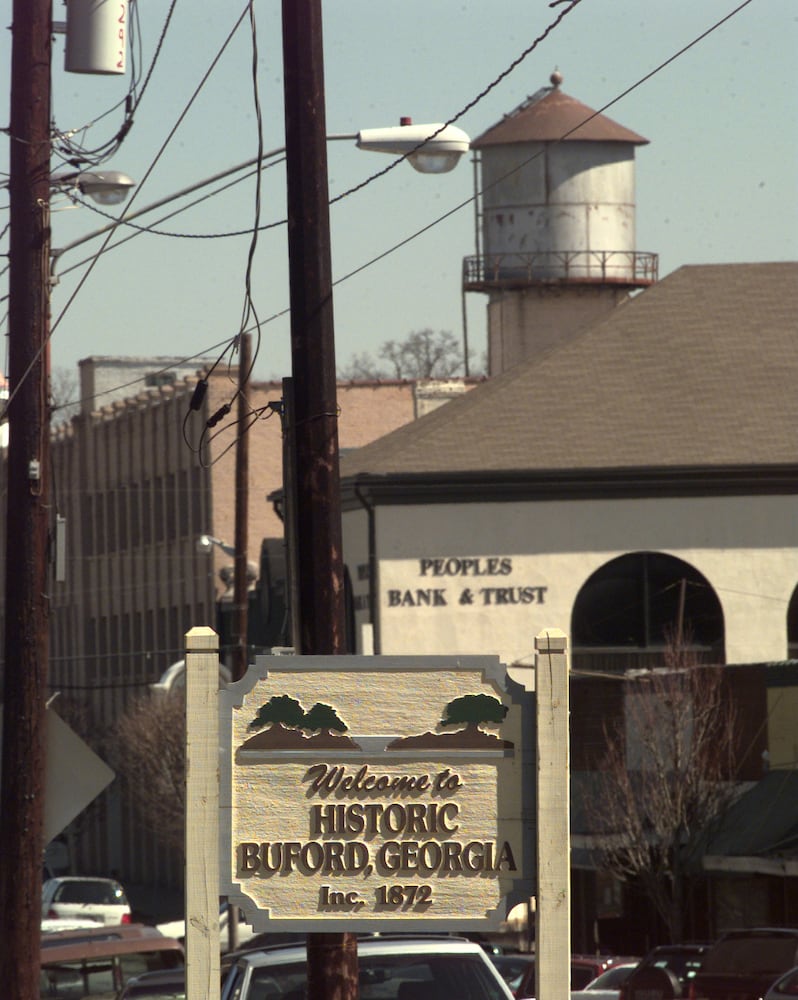 Historic Buford downtown through the years