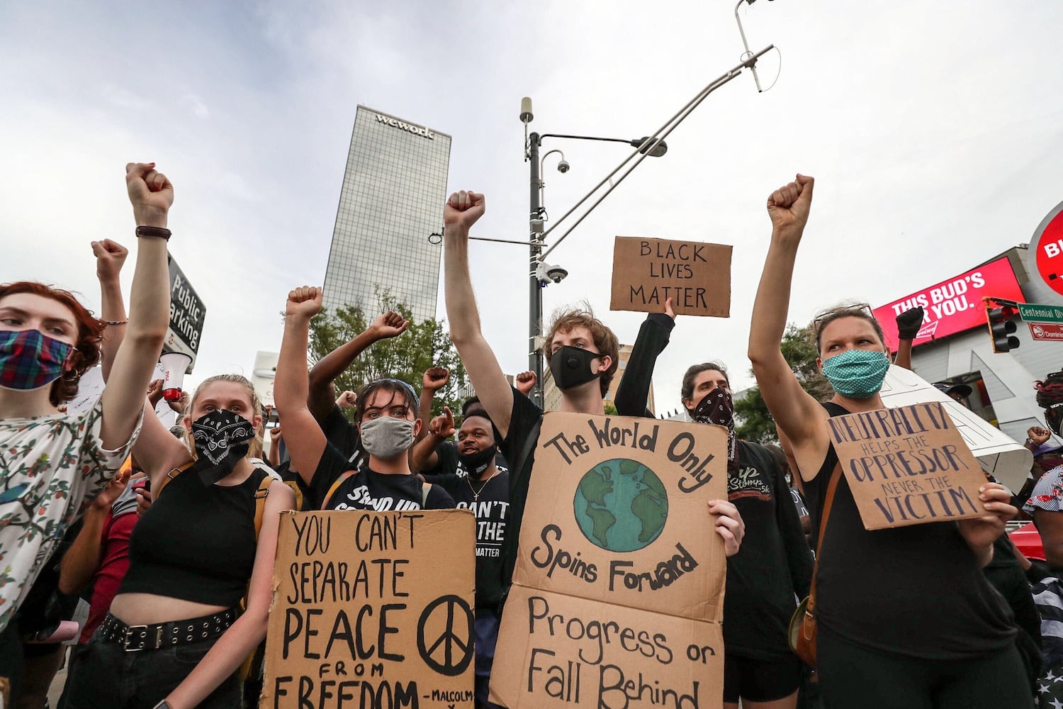 PHOTOS: 10th day of protests in Atlanta