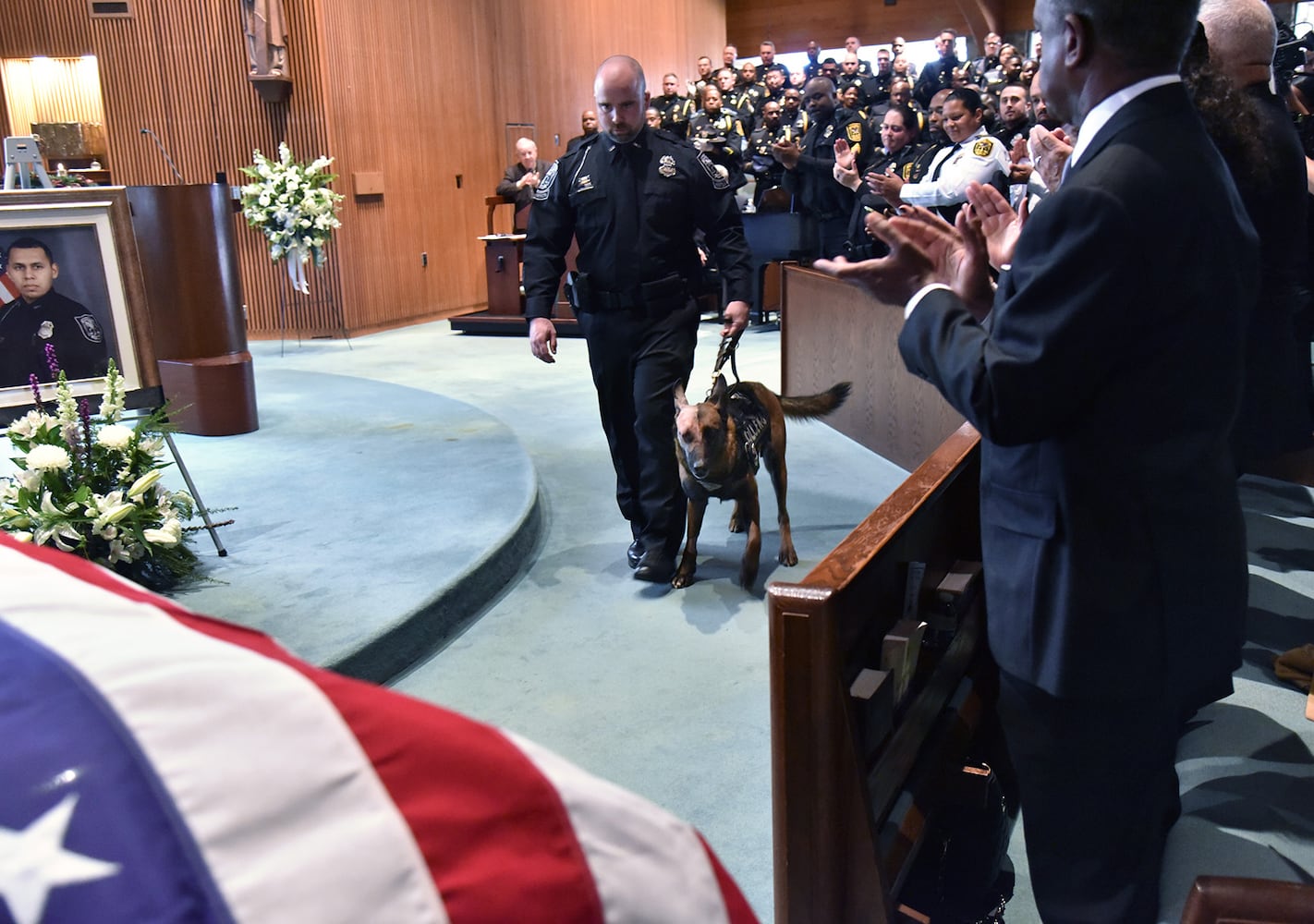 Photos: The funeral for Officer Edgar Isidro Flores