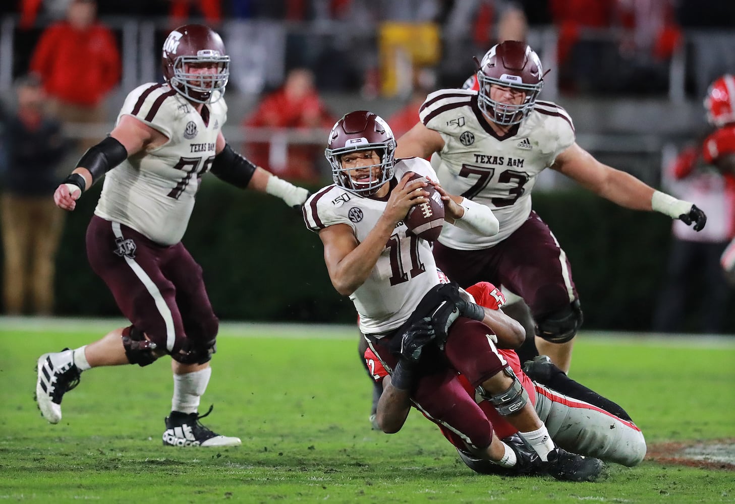 Photos: Bulldogs edge Aggies, face Georgia Tech next