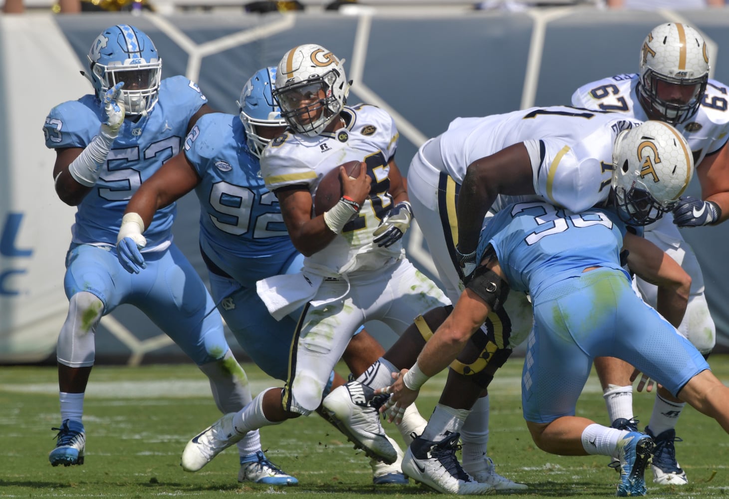 Photos: Georgia Tech hosts North Carolina