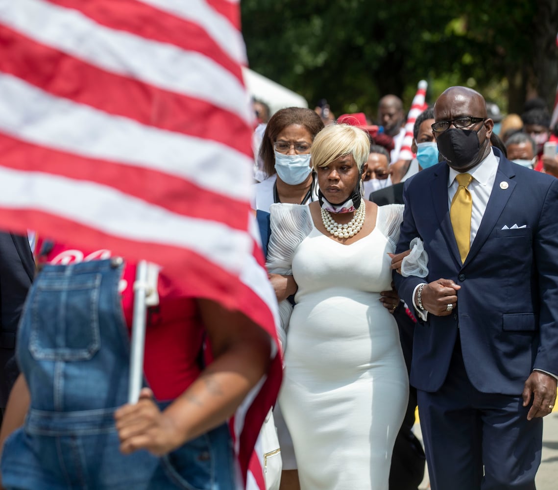 PHOTOS: Rayshard Brooks funeral at Ebenezer Baptist Church