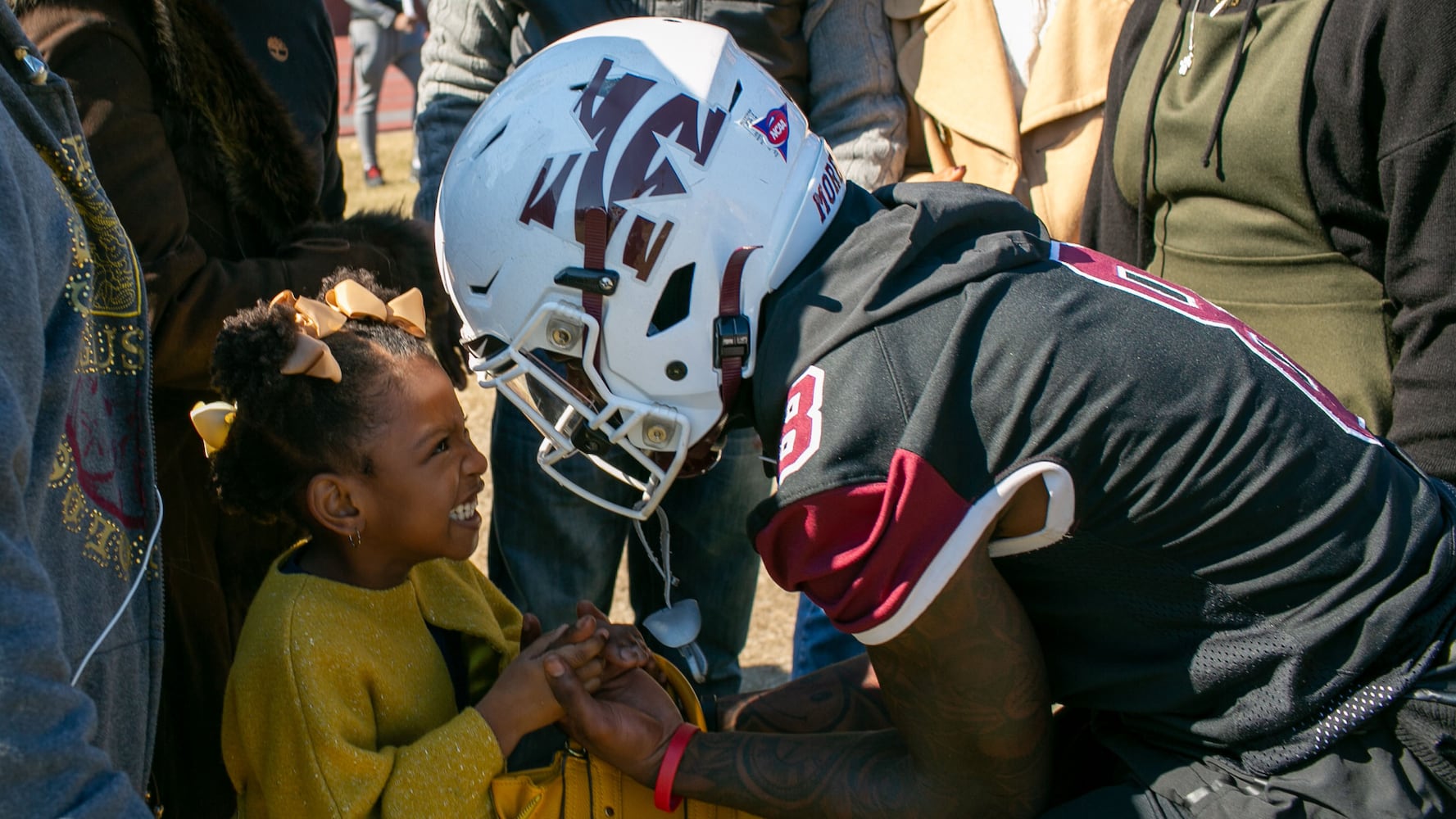 Photos: Neighborhood rivals Morehouse, Clark Atlanta square off