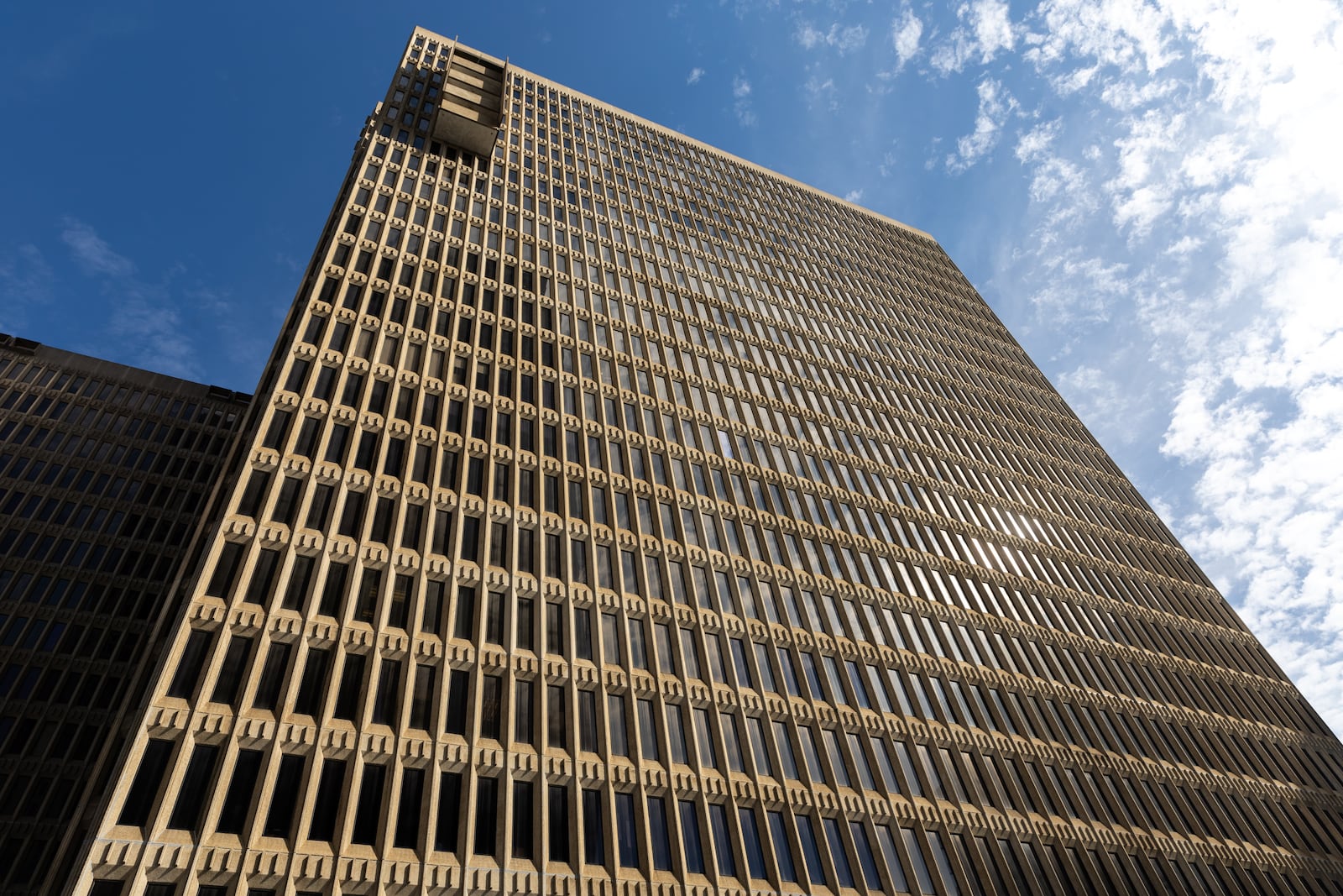 A view of Peachtree Center in Atlanta on Monday, September 25, 2023. (Arvin Temkar / arvin.temkar@ajc.com)