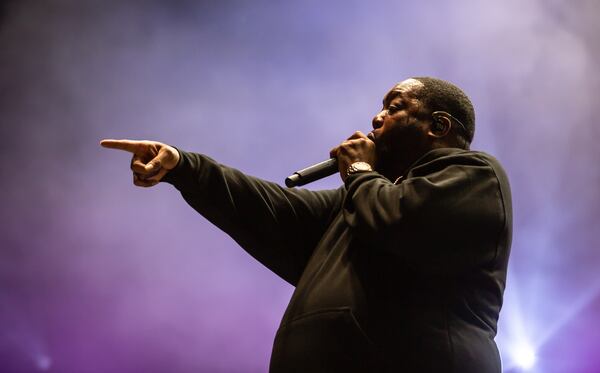 Atlanta performer Killer Mike, whose real name is Michael Render, says he won't be endorsing anyone in the Georgia governor's race. (Ryan Fleisher for The Atlanta Journal-Constitution)