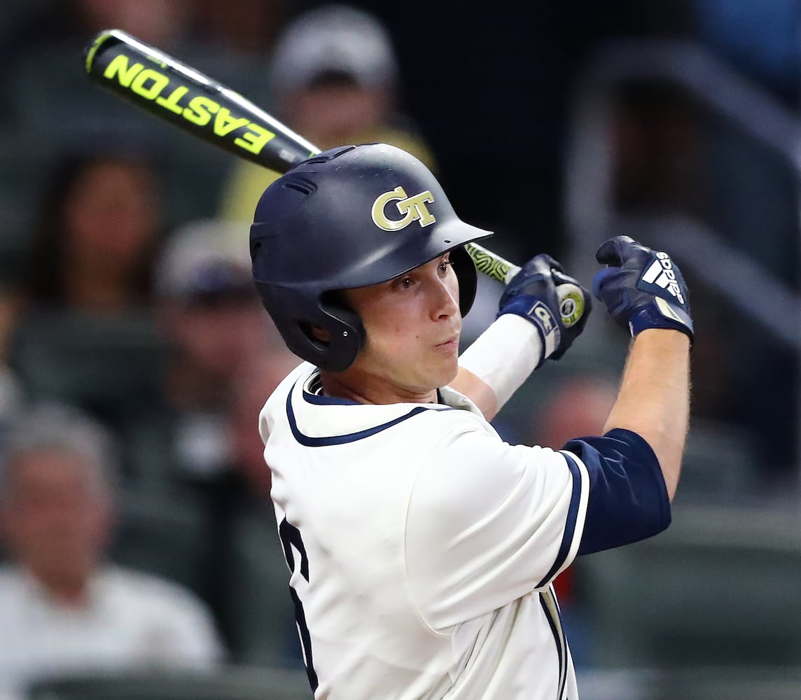 Photos: Tech edges Georgia in baseball at SunTrust Park