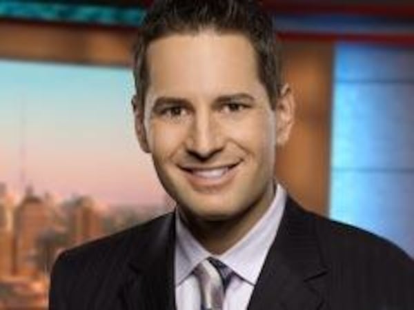 Zach Klein of WSB-TV has been a sports anchor there for six years. CREDIT: WSB-TV