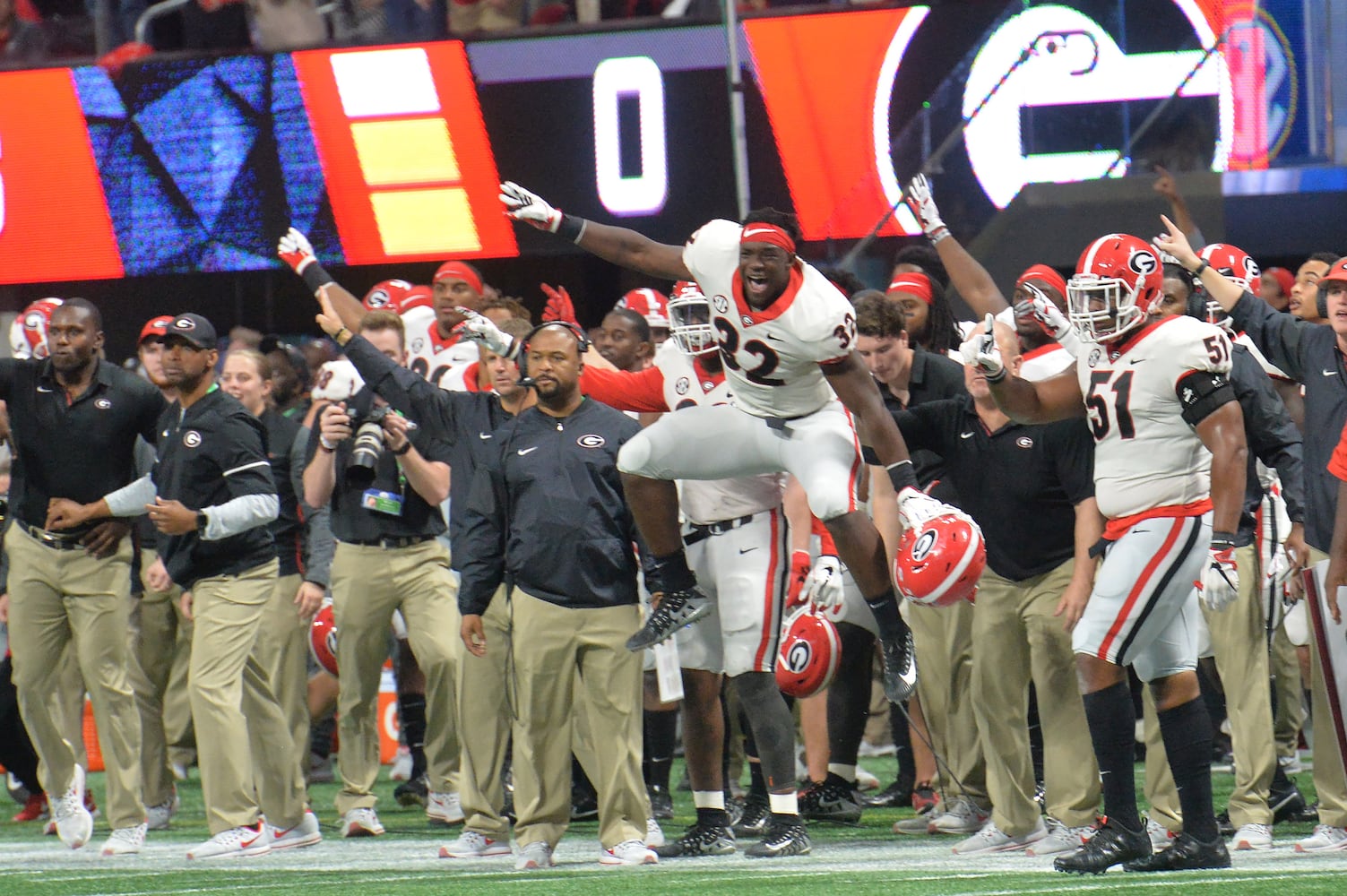 Photos: Georgia battles Auburn in the SEC Championship Game