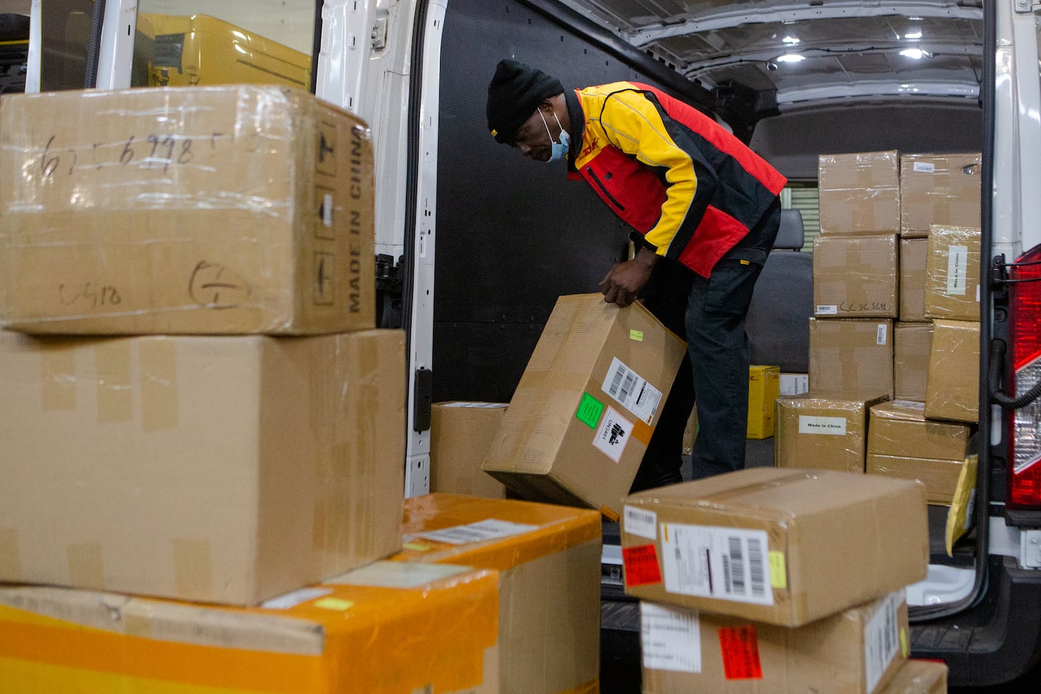 DHL Express handles holiday rush of packages