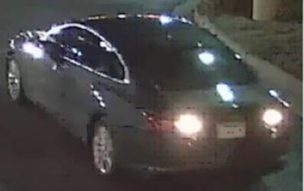 Gwinnett County police are looking for this car after 11 vehicles were broken into in one night. (Credit: Gwinnett County Police Department)