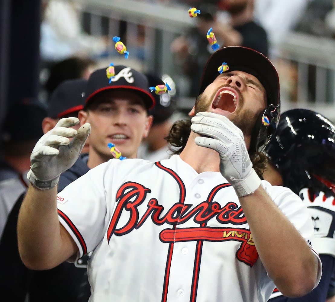 Photos: Braves’ Austin Riley crushes home run in Braves’ win