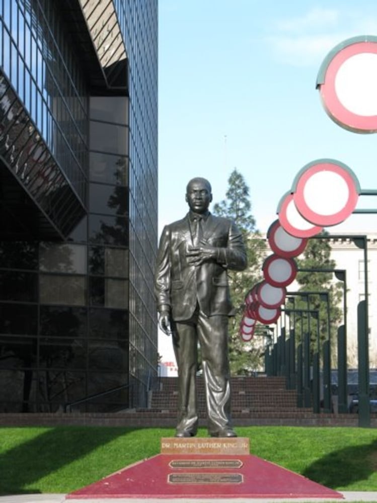 MLK statues: San Bernardino, Calif.