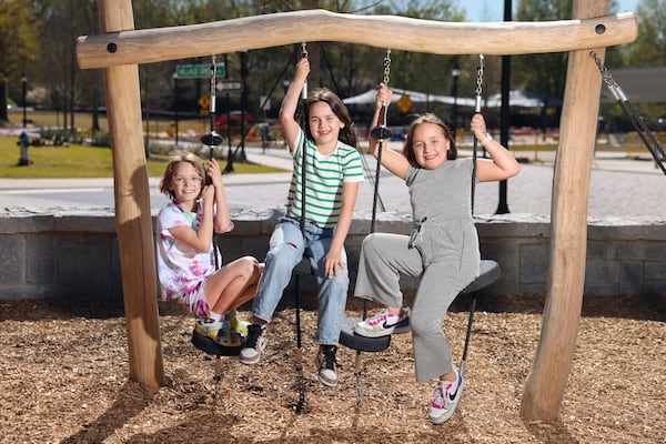 Daphne Murray, Berkley Carter and June Simmons are on a mission to increase the time allotted for recess in Cobb County Schools. 