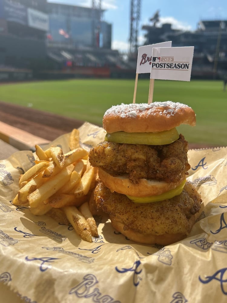 Braves 2023 postseason menu