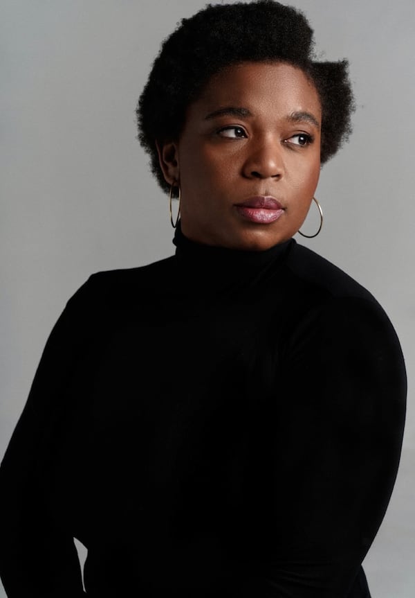 Katori Hall won the Pulitzer Prize for Drama for her play “The Hot Wing King.” She said she was inspired by her brother to write about the love lives of Black gay men. 
Courtesy of Alliance Theatre