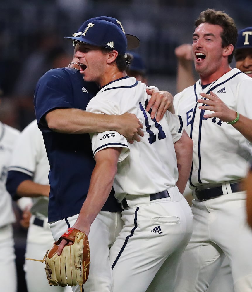 Photos: Tech edges Georgia in baseball at SunTrust Park