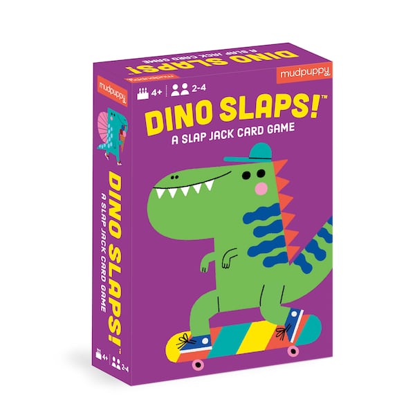 For days best spent indoors, opt for family games like the Dino Slaps! card game, dominoes inspired by Frank Lloyd Wright and a super funny game named Delightfully Unless Trivia.
(Courtesy of Galison Publishing)