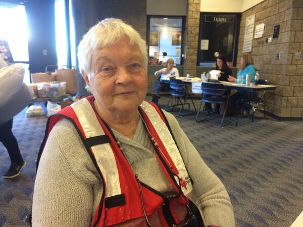 Donna Anderson, of Atlanta, assumed the role of Albany’s shelter manager after driving to the south Georgia city Monday morning.