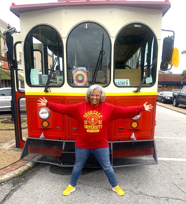 Lisa Walker, a 1995 Tuskegee graduate, goes to homecoming every year and is undeterred. (Courtesy)