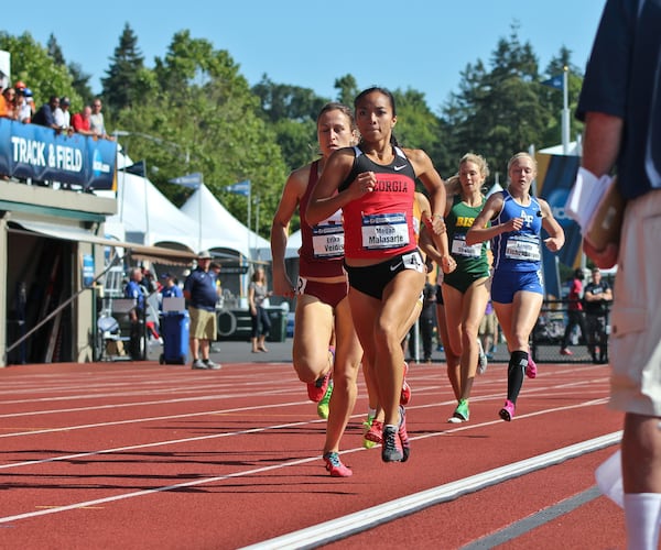 This weekend, Malasarte, a 2014 University of Georgia graduate, will be back in Athens making her outdoor track and field debut in an Atlanta Track Club uniform at the Spec Towns Invitational