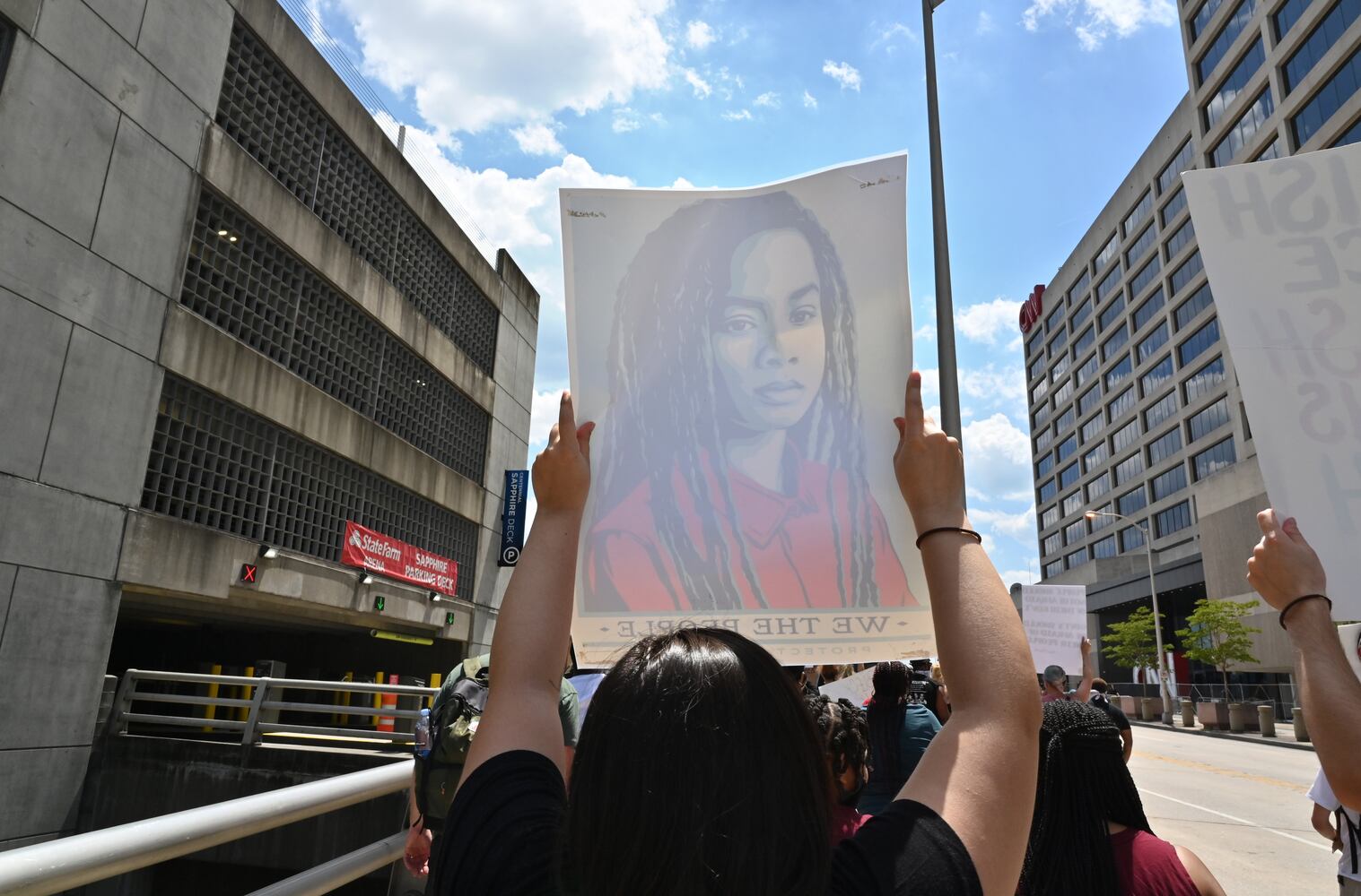 PHOTOS: Protesters gather in Atlanta over Friday’s police shooting