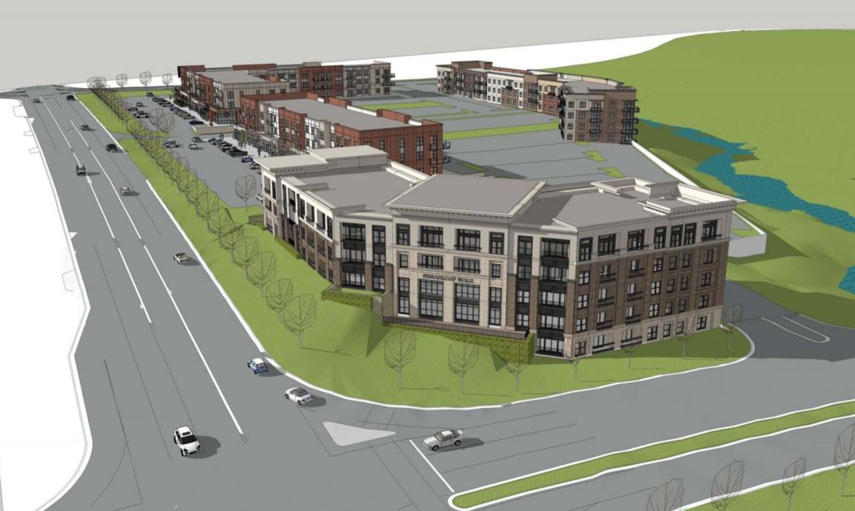 PHOTOS: Millenial-targeting mixed-use project proposed near Duluth