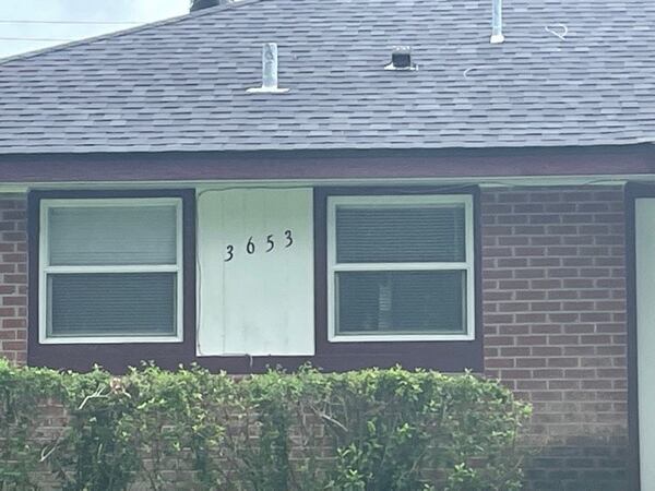 Here's the front of the Lake Charles, La. house that new Falcons general manager Terry Fontenot was raised in. (Photo by D. Orlando Ledbetter/dledbetter@ajc.com)