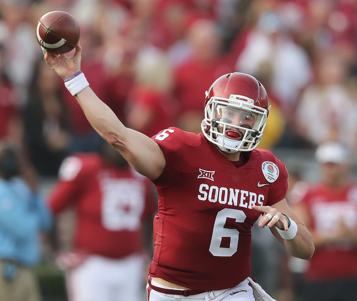 Photos: Bulldogs battle Sooners in Rose Bowl