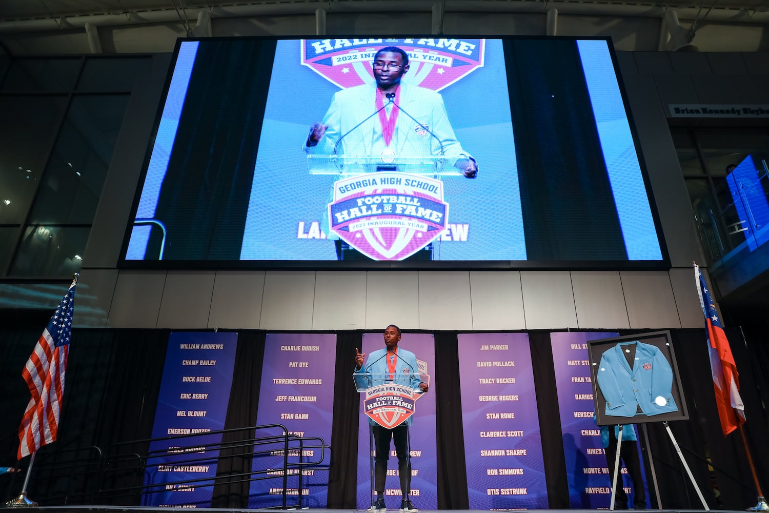 Georgia High School Football Hall of Fame ceremony
