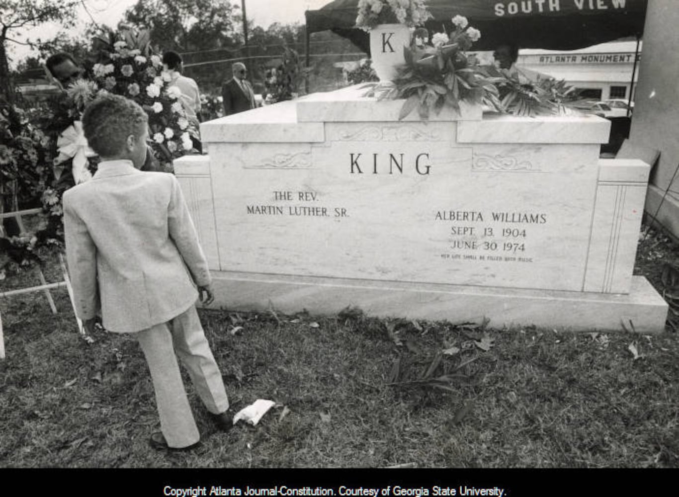 Deja News: The 1974 funeral of Alberta King