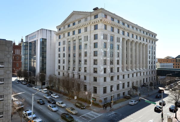 The Fulton County Magistrate Court is typically considered the busiest eviction court in the state. HYOSUB SHIN / HSHIN@AJC.COM AJC FILE PHOTO