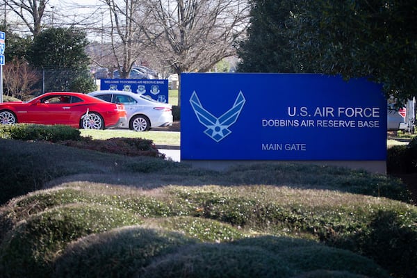 Thirty-four Georgians and other Americans aboard the Grand Princess cruise ship off the coast of California will be quarantined at Dobbins Air Reserve Base in Marietta.  (Photo:  STEVE SCHAEFER / SPECIAL TO THE AJC)