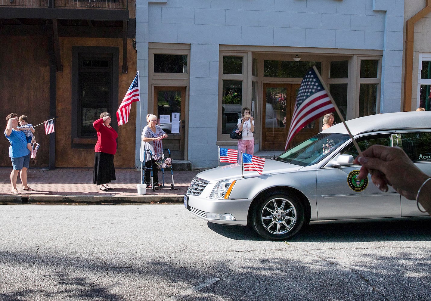 Photos: Toccoa honors return of Korean War veteran’s remains