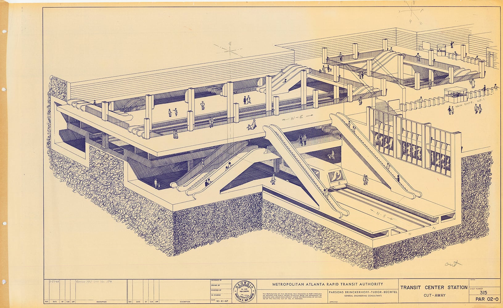 Flashback Photos: Planning MARTA’s future in 1968