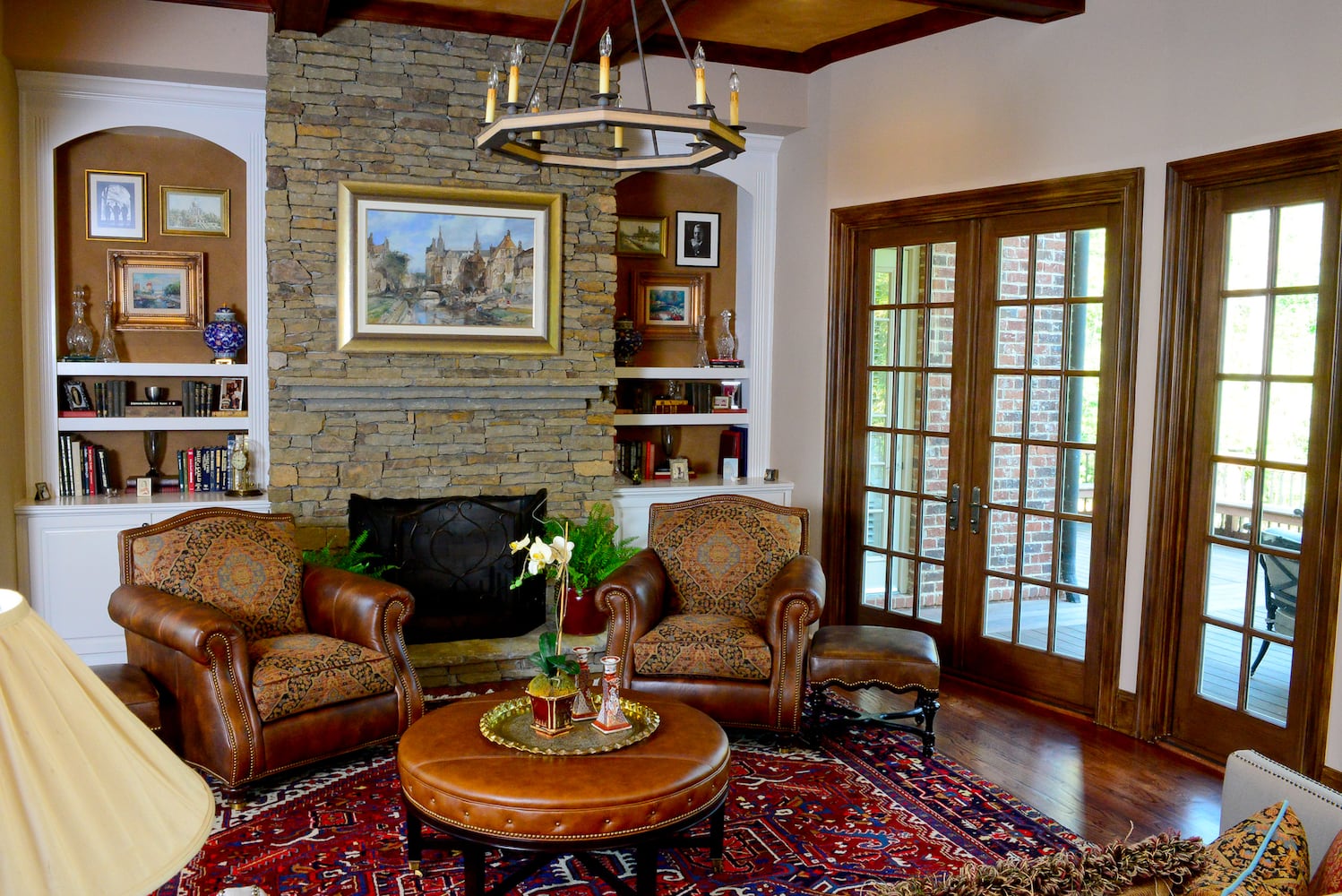 Grand room, a favorite of the homeowners