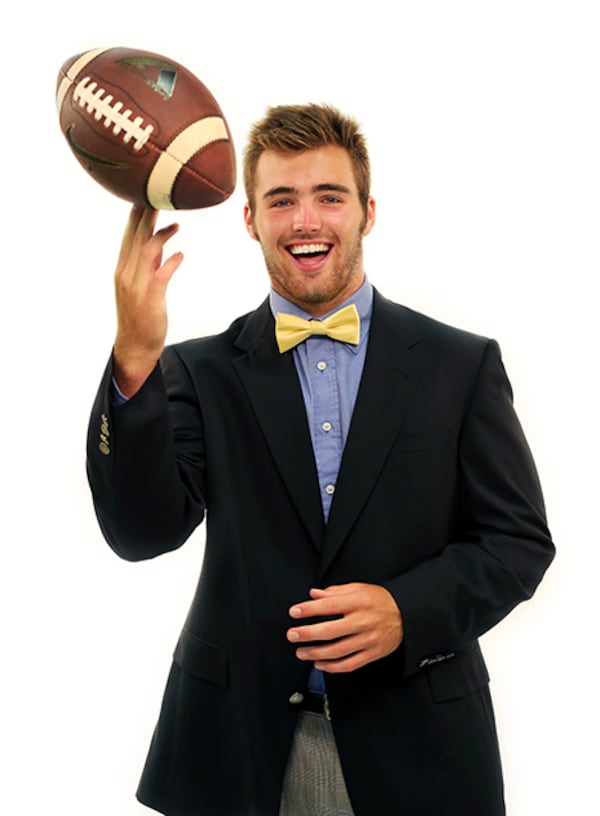 Quarterback Jake Fromm is Houston County's first Super 11 selection since Hobie Holiday in 1999. (Ryon Horne/AJC)