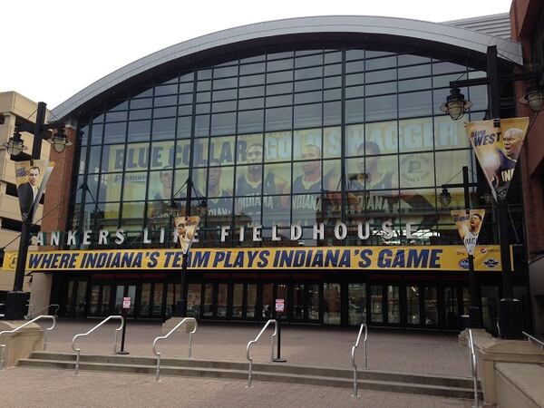 Game 2 could be the last Pacers home date of the season. (M. Bradley)