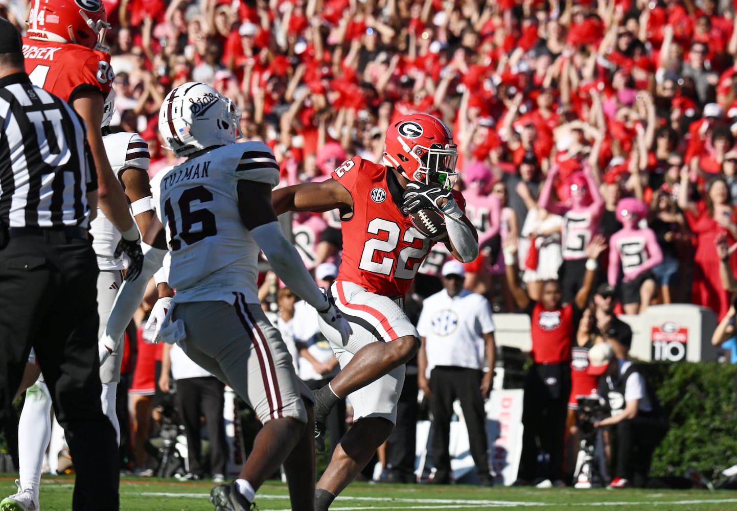 Georgia vs Mississippi State photo