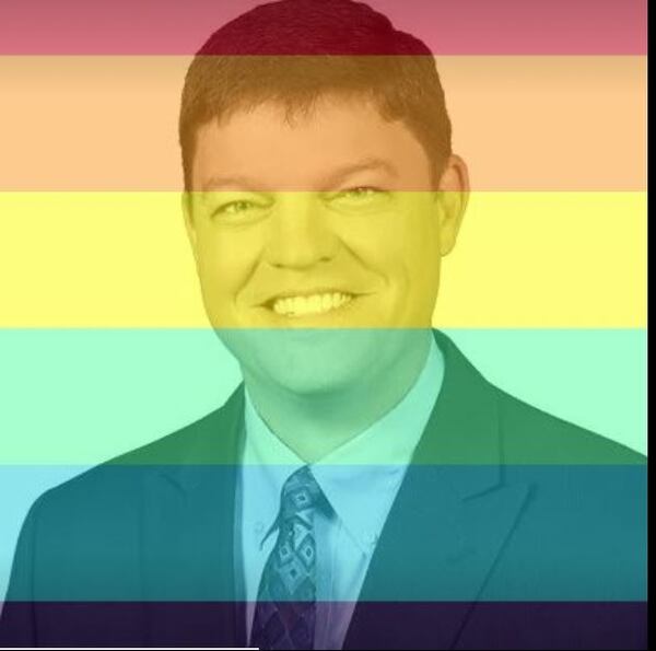  City Schools of Decatur Superintendent David Dude added the rainbow flag to his Facebook photo after the district's transgender policies were criticized.