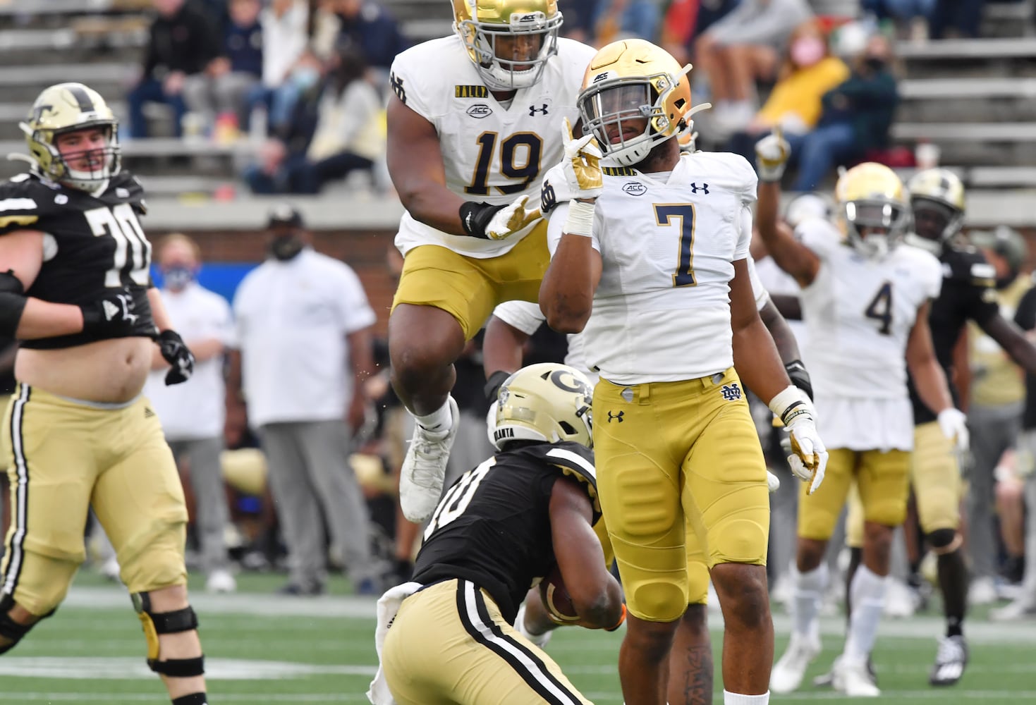 Georgia Tech vs Notre Dame game