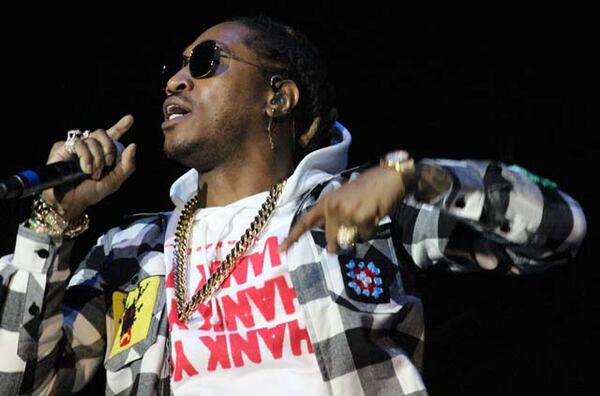 Future packed the second headlining stage at Music Midtown on Sept. 17. 2017. He brought fellow Atlanta rapper Young Thug on stage during his set. Photo: Melissa Ruggieri/AJC