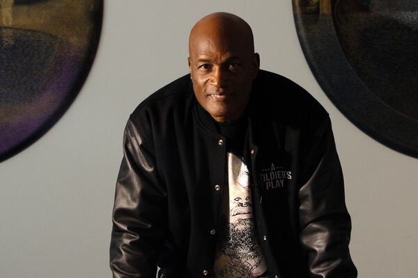 Tonny Award-winning producer and director Kenny Leon poses for a photograph on Thursday, January 26, 2022, in Atlanta. Miguel Martinez / miguel.martinezjimenez@ajc.com