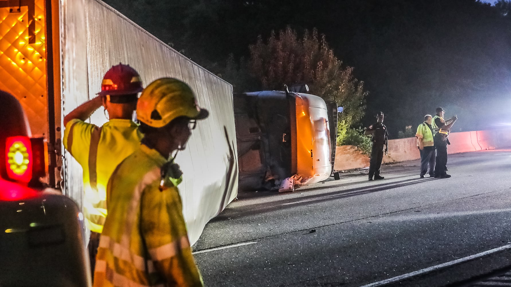 I-285 crash at I-85