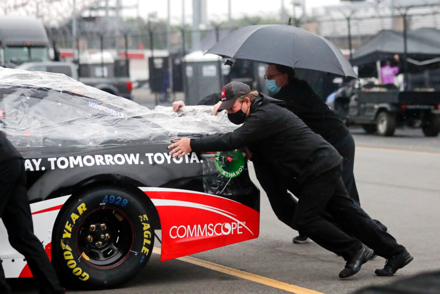 Photos: NASCAR races again at Darlington