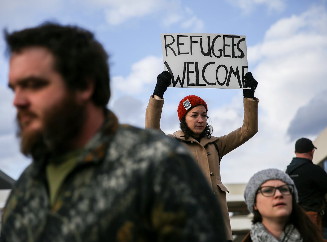 Atlanta Airport protests over immigration limits