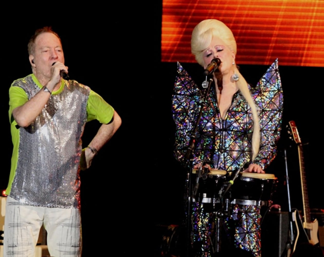 The B-52s Fred Schneider Cindy Wilson