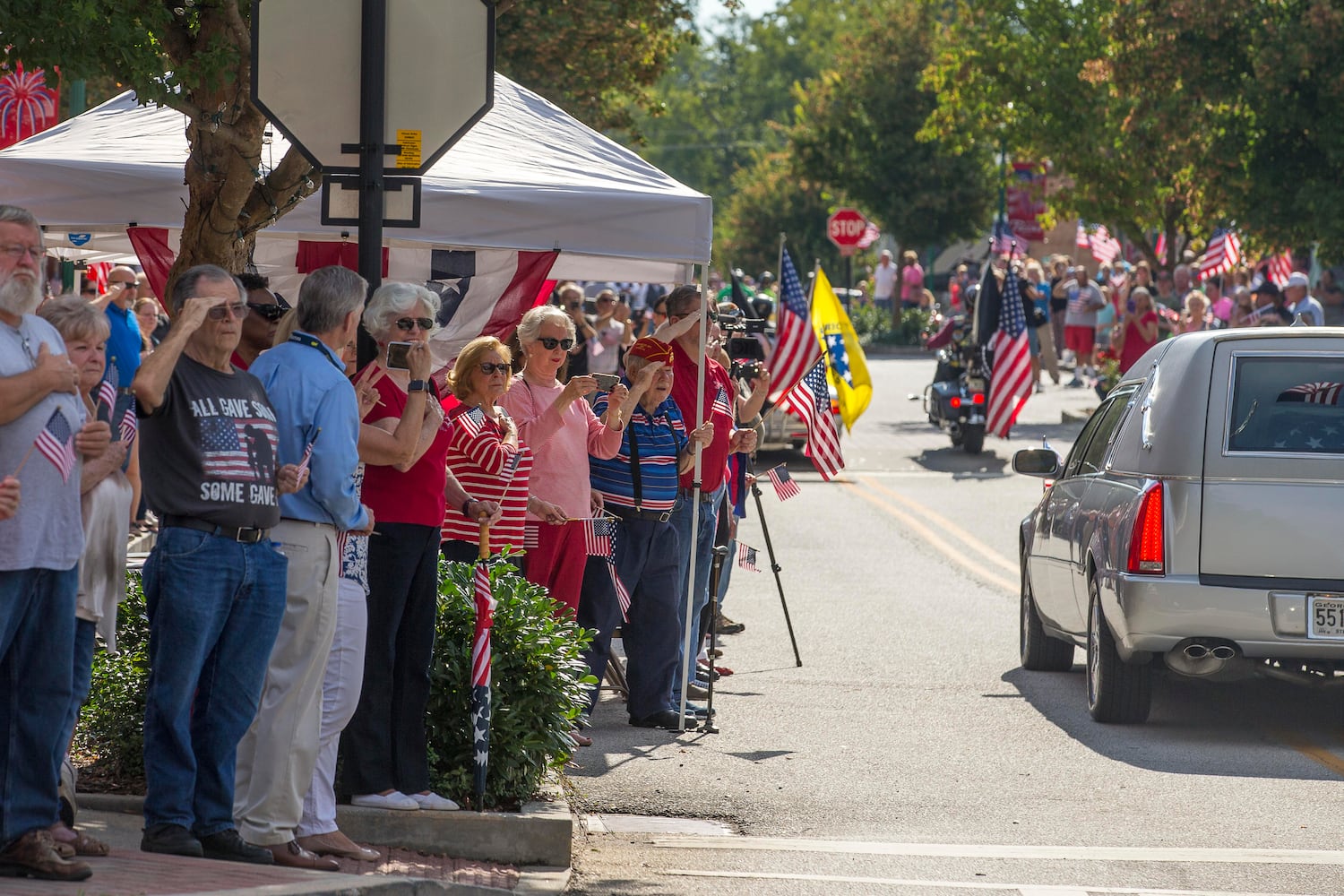 Photos: Toccoa honors return of Korean War veteran’s remains