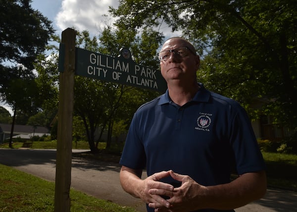 Former Atlanta police officer Ken Allen has said it’s now hard for him to get basic information about the police pension fund. BRANT SANDERLIN/BSANDERLIN@AJC.COM